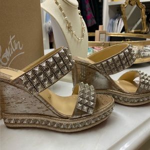 Christian Louboutin Ecu 110 Liege Pepite Size 38